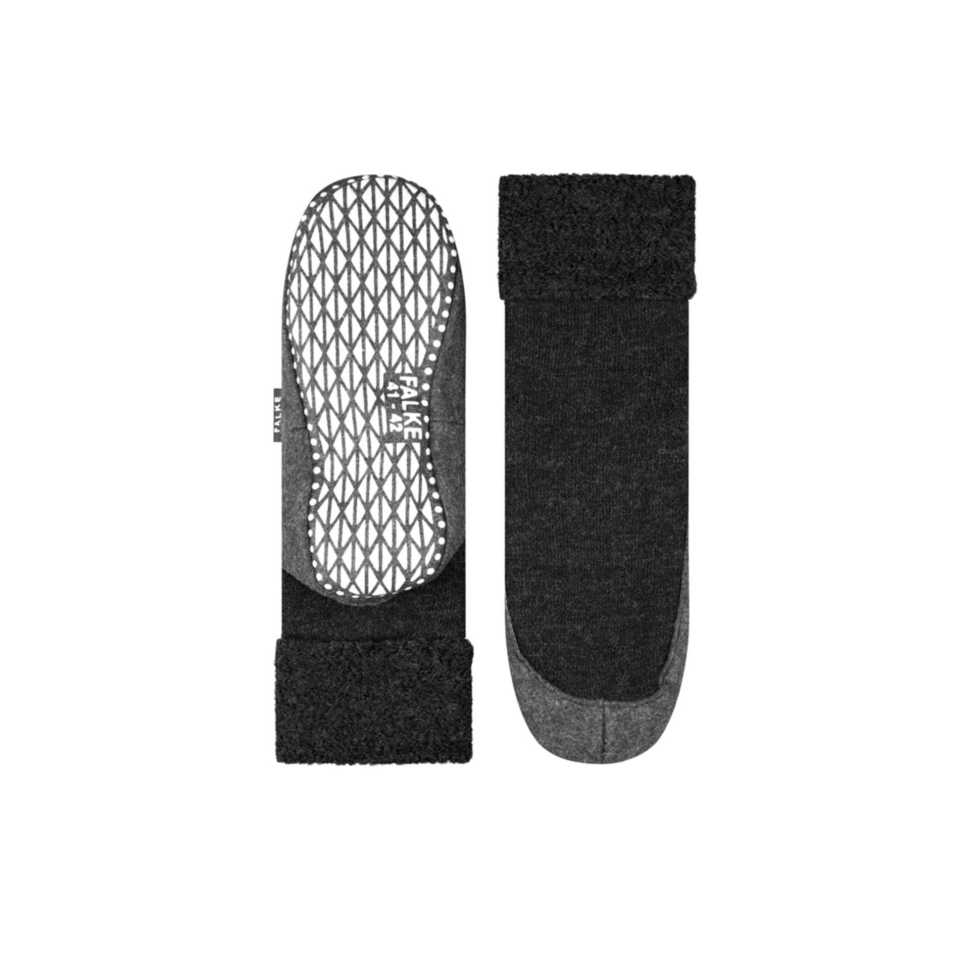 Falke Cosyshoe Anthra. mel. 170417 grijs