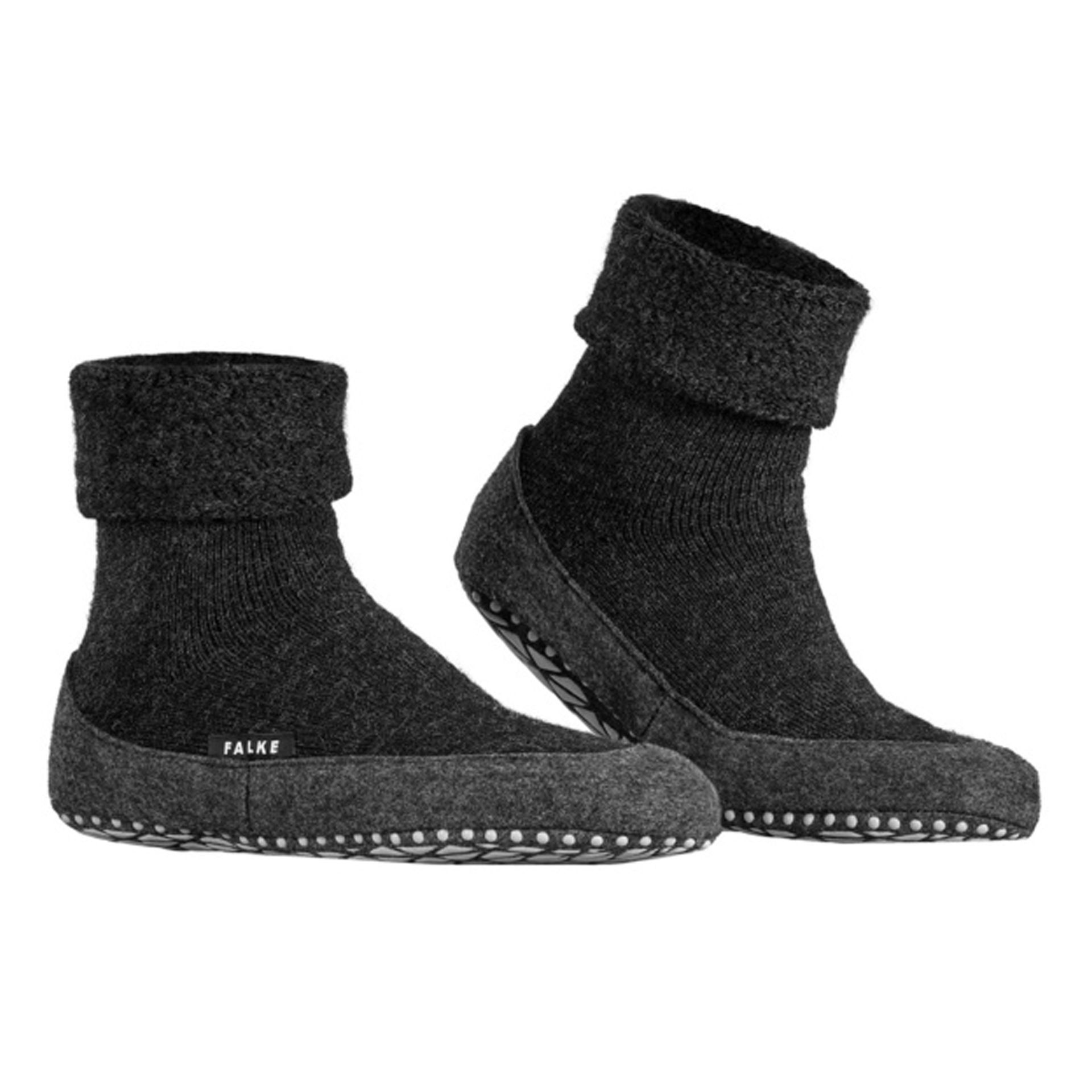 Falke Cosyshoe Anthra. mel. 170417 grijs