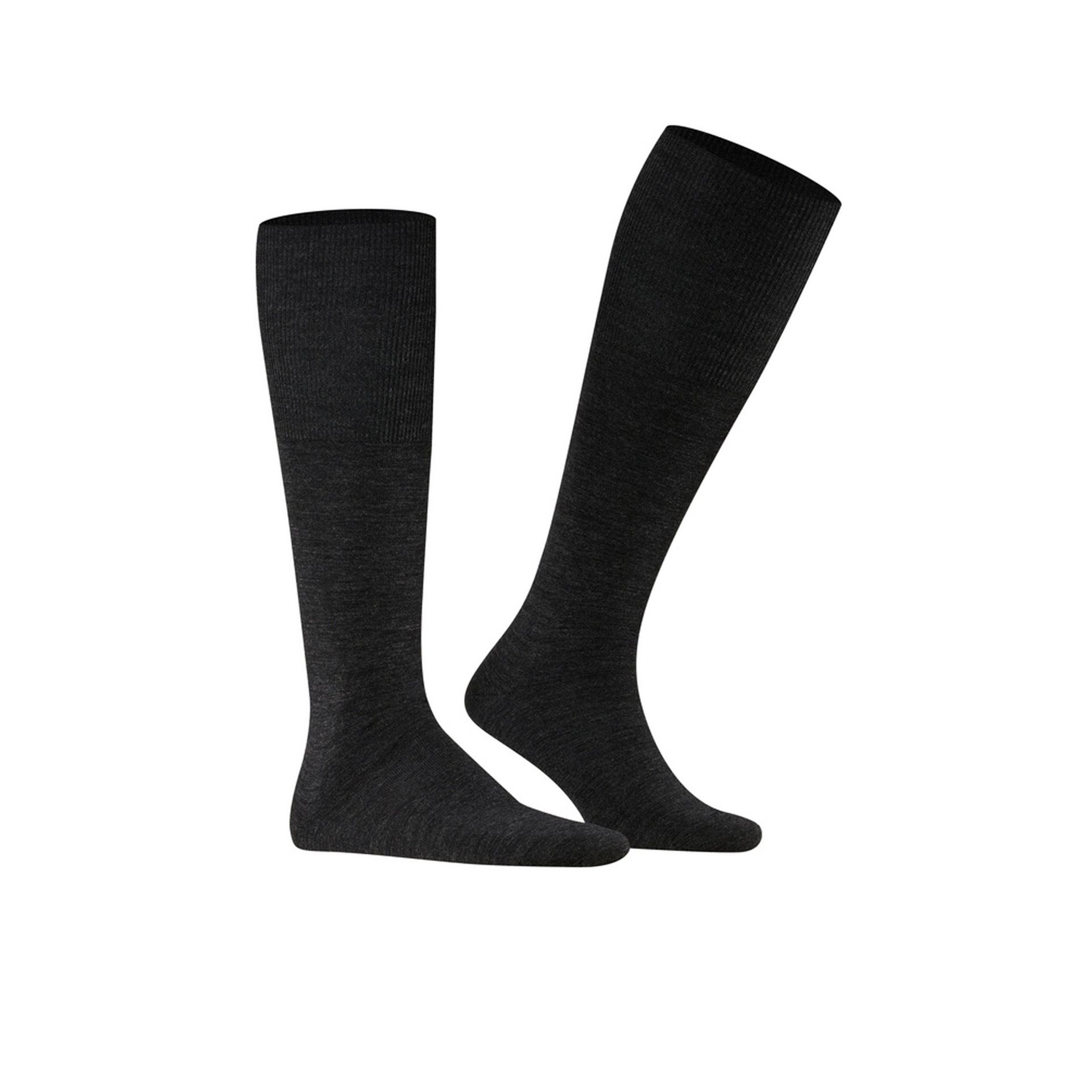 Falke Airport Kniekous Anthra Mel 171675 grijs