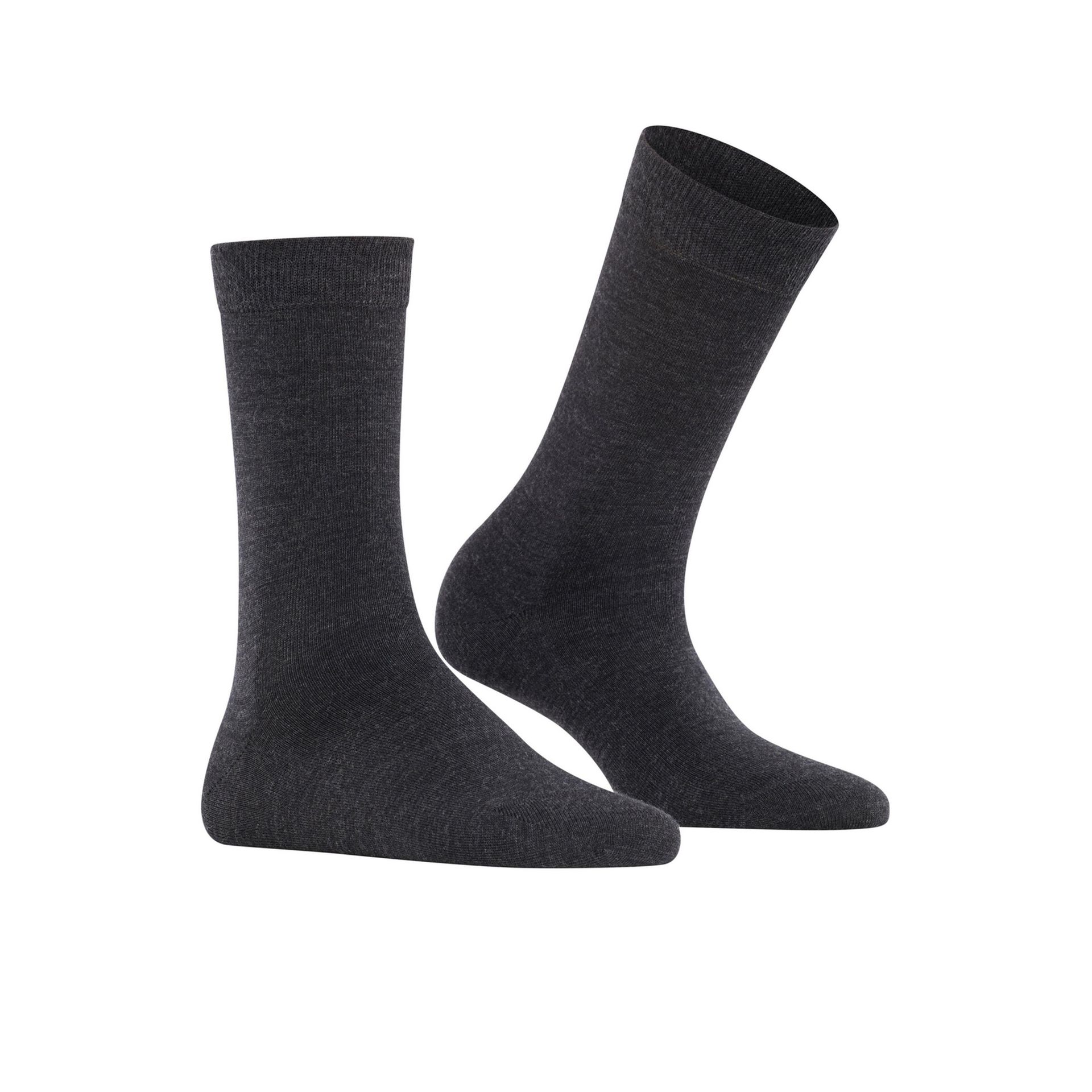 Falke Softmerino Anthra. Mel. 171983 grijs