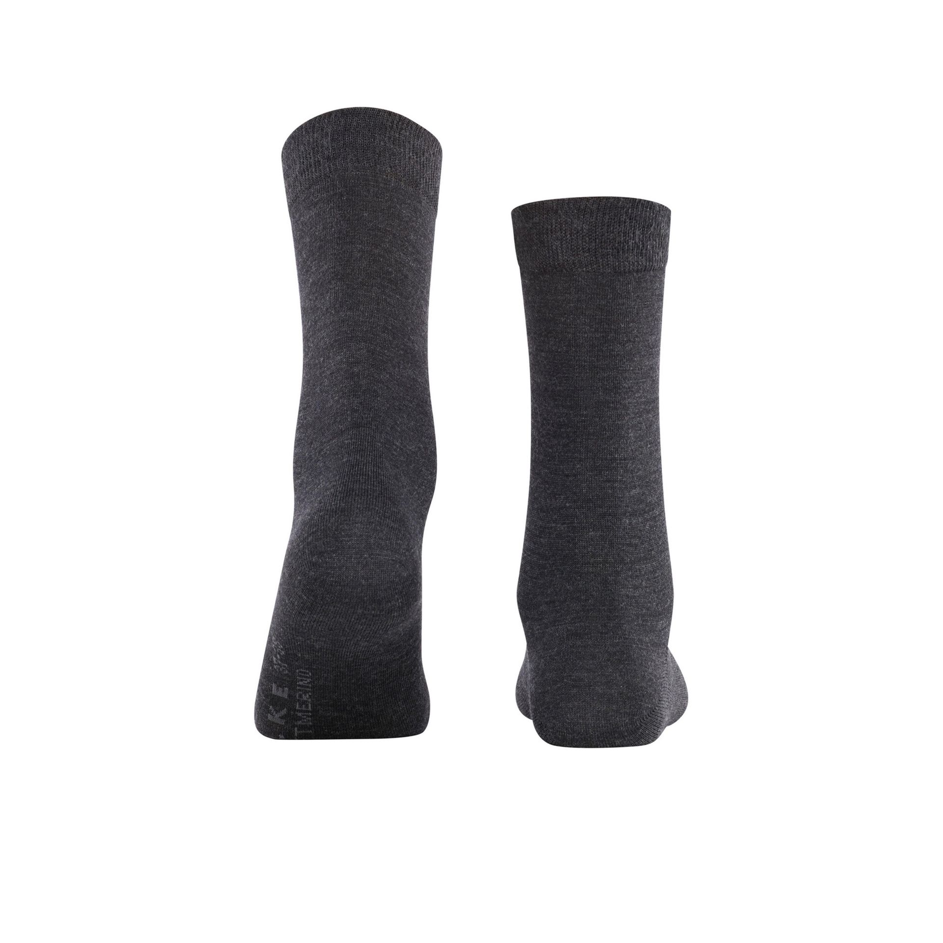 Falke Softmerino Anthra. Mel. 171983 grijs