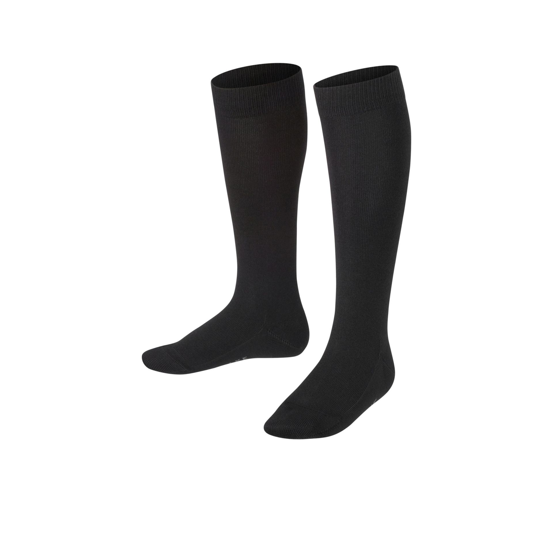 Falke Family Kniekous Black 172417 zwart