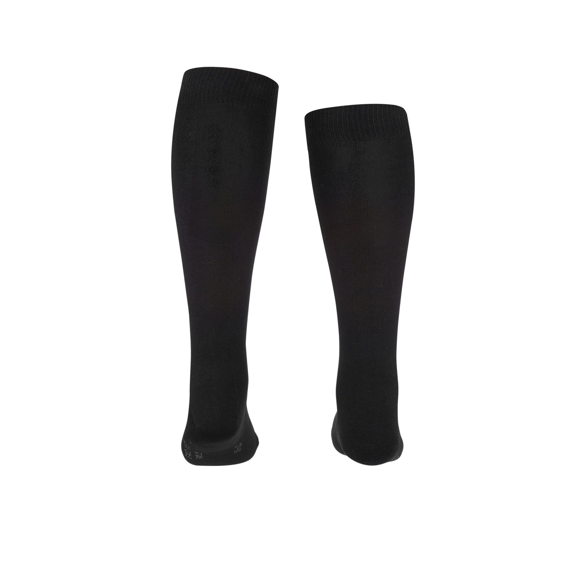 Falke Family Kniekous Black 172417 zwart