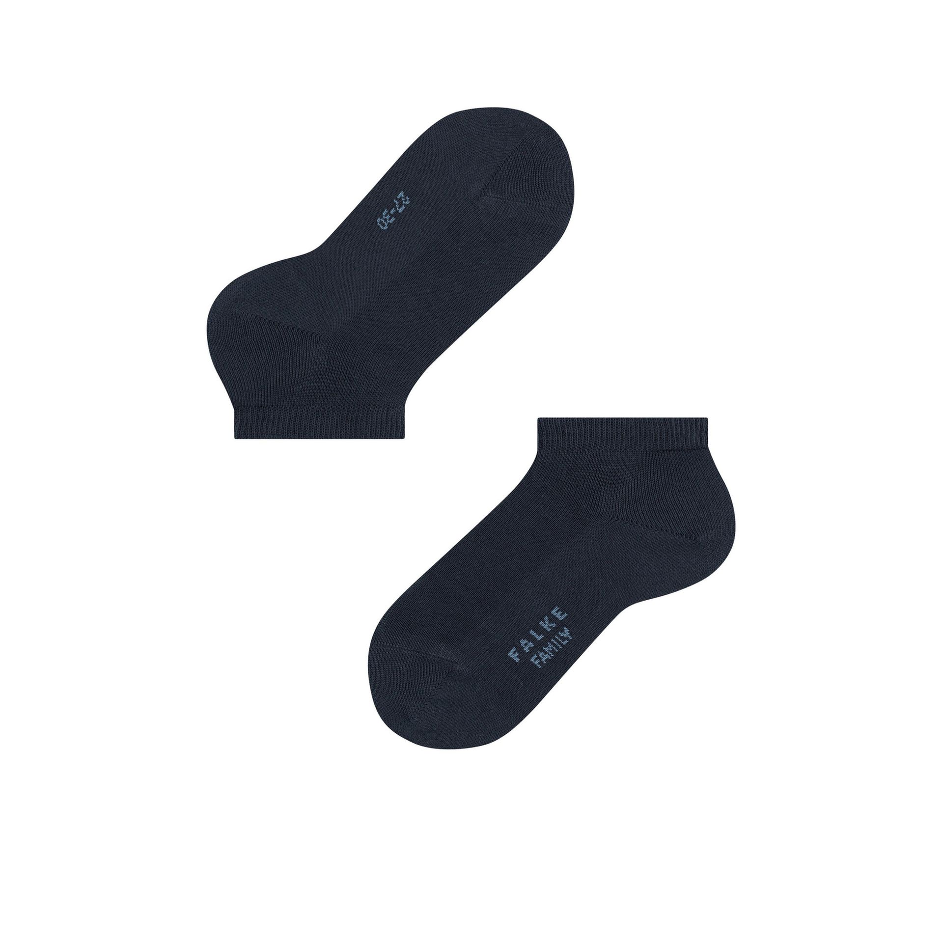 Falke Family Socca Dark Marine 173782 blauw