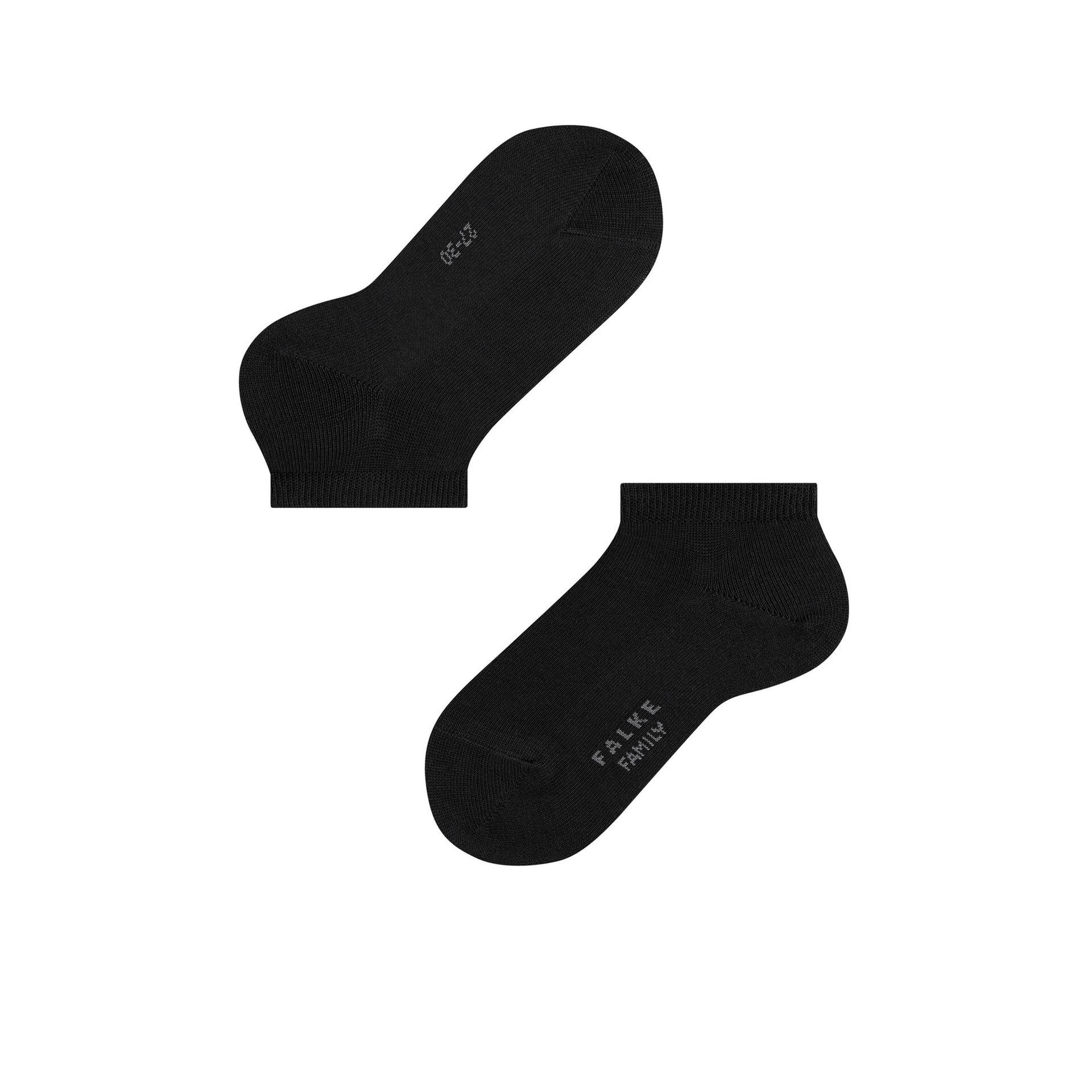 Falke Family Socca Black 173783 zwart