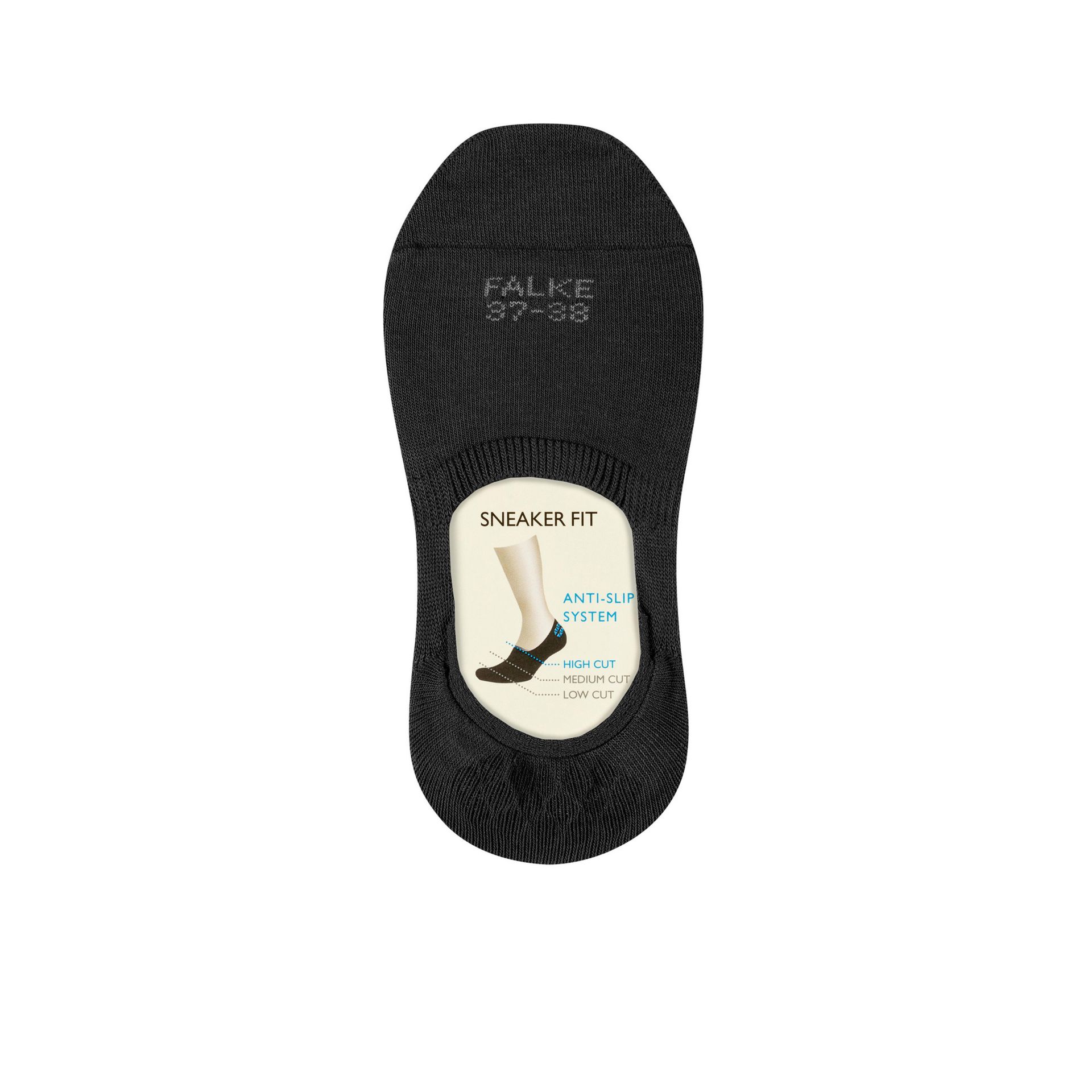 Falke Step High Black 176980 zwart