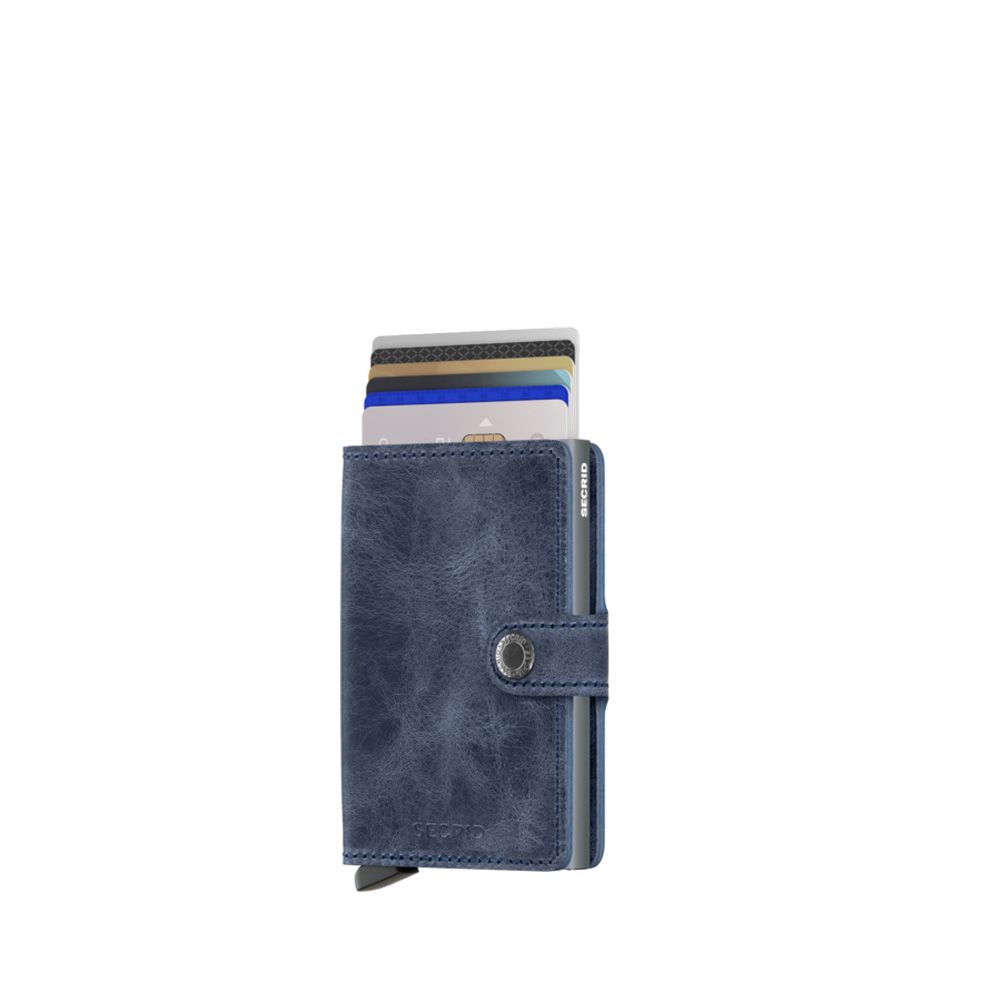 Secrid Miniwallet Vintage Blue 180523 blauw