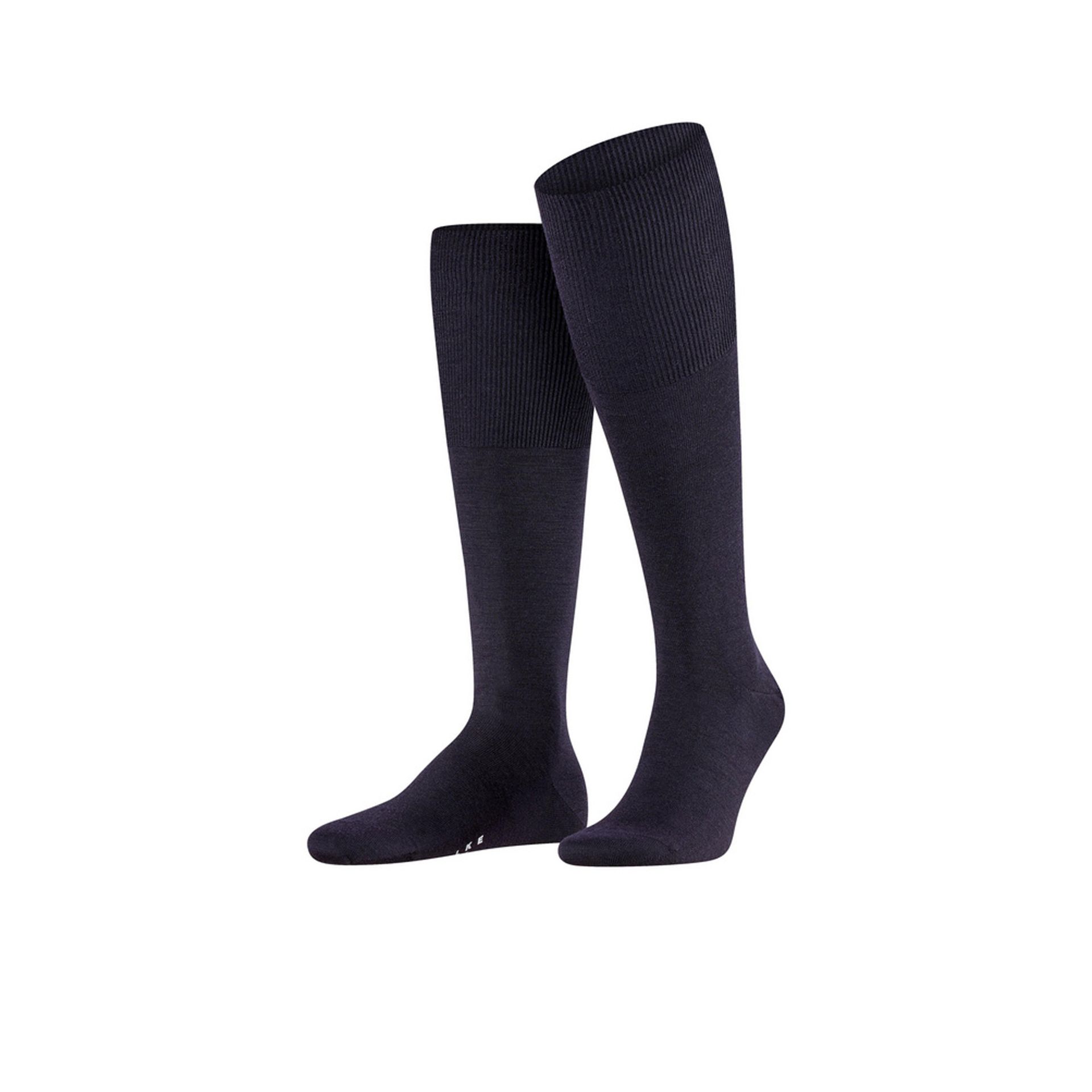 Falke Airport Kniekous Dark Navy 190686 blauw