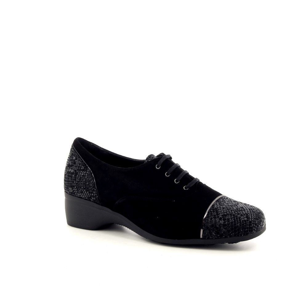 Platino Veterschoen 190749 zwart