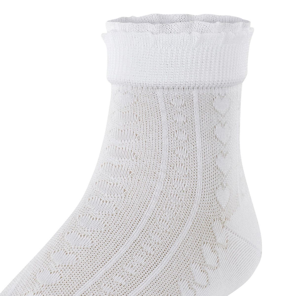 Falke Romantic Net White 193184 wit