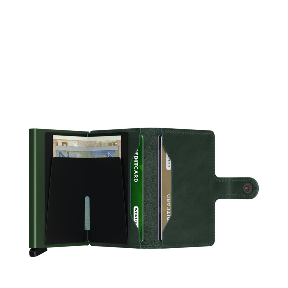 Secrid Miniwallet Original Green 200452 groen