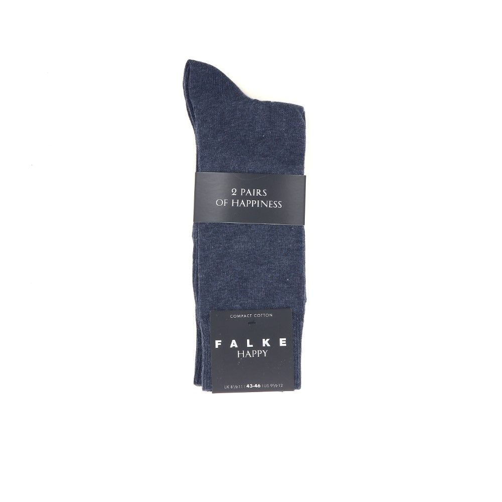 Falke Happy 2-Pack 210190 blauw