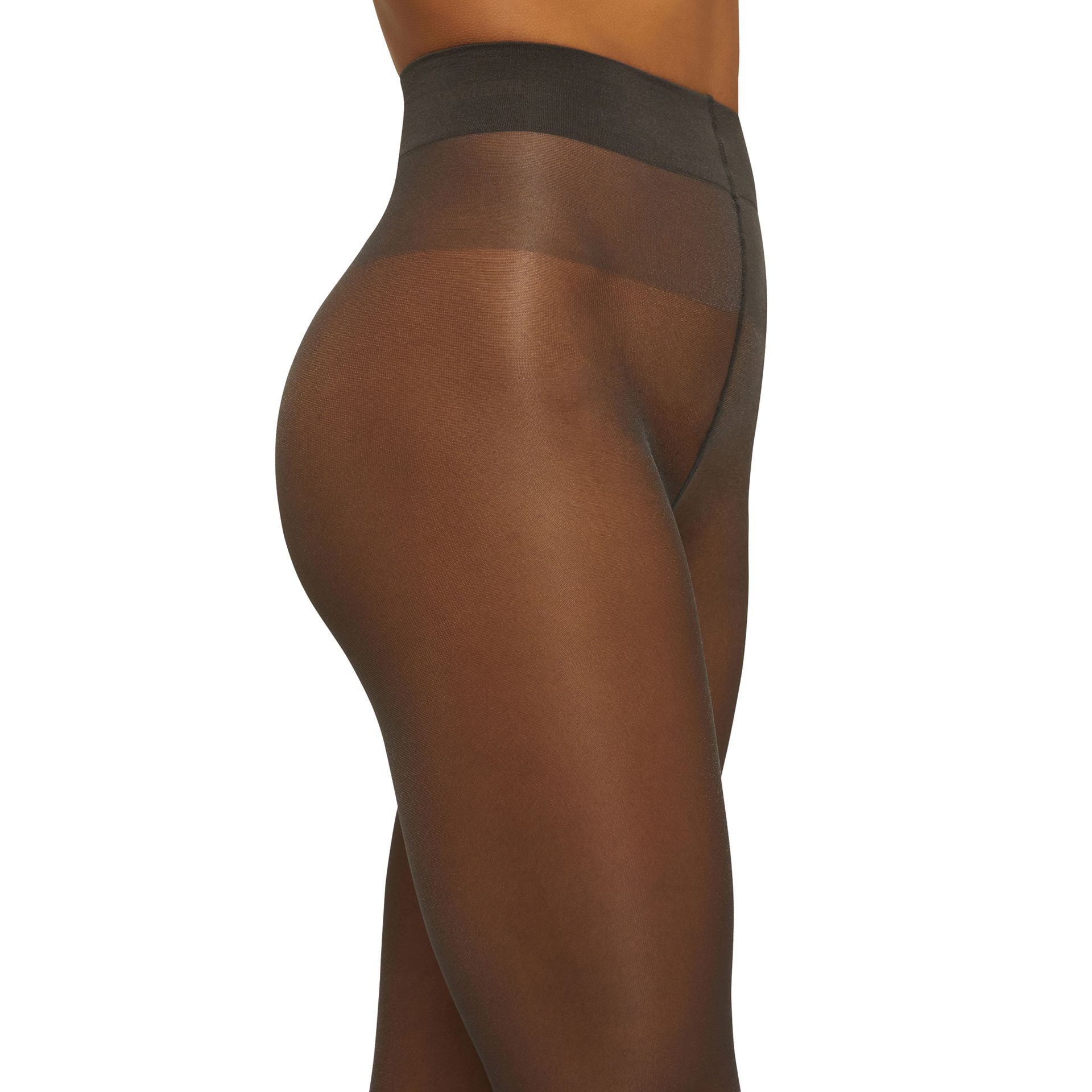 Wolford 3for2 Satin Touch 20 Tights Nearly Black 210772 grijs