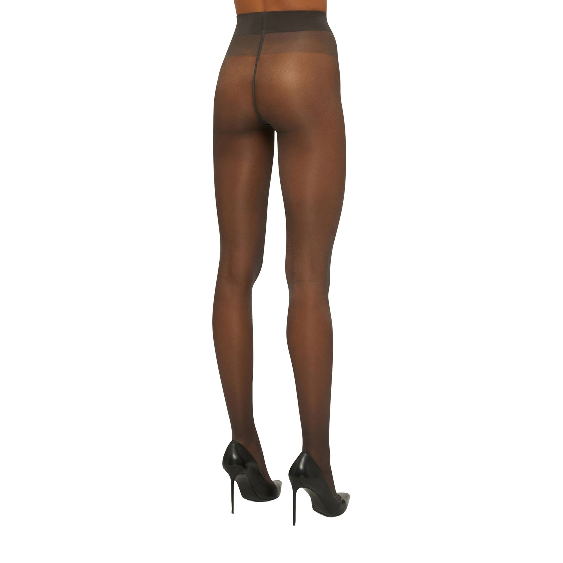 Wolford 3for2 Satin Touch 20 Tights Nearly Black 210772 grijs