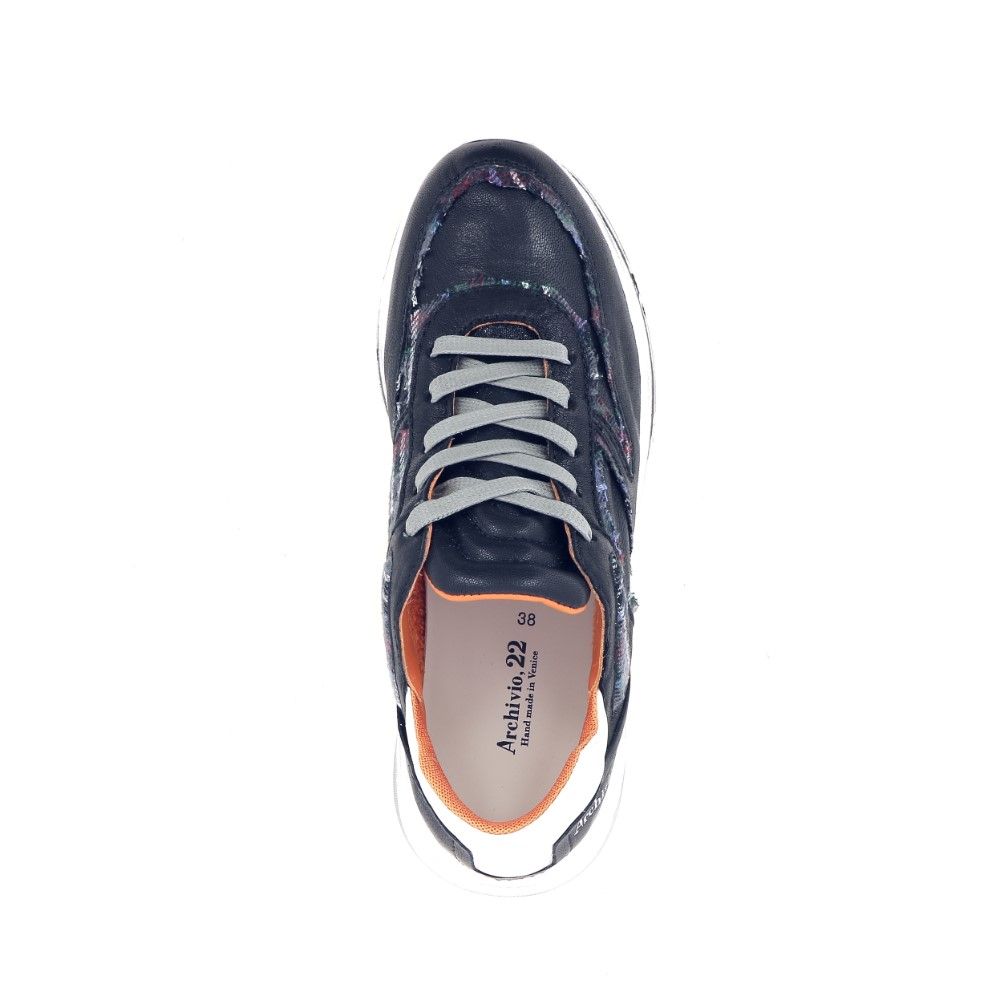 Archivio,22 Sneaker 211406 zwart