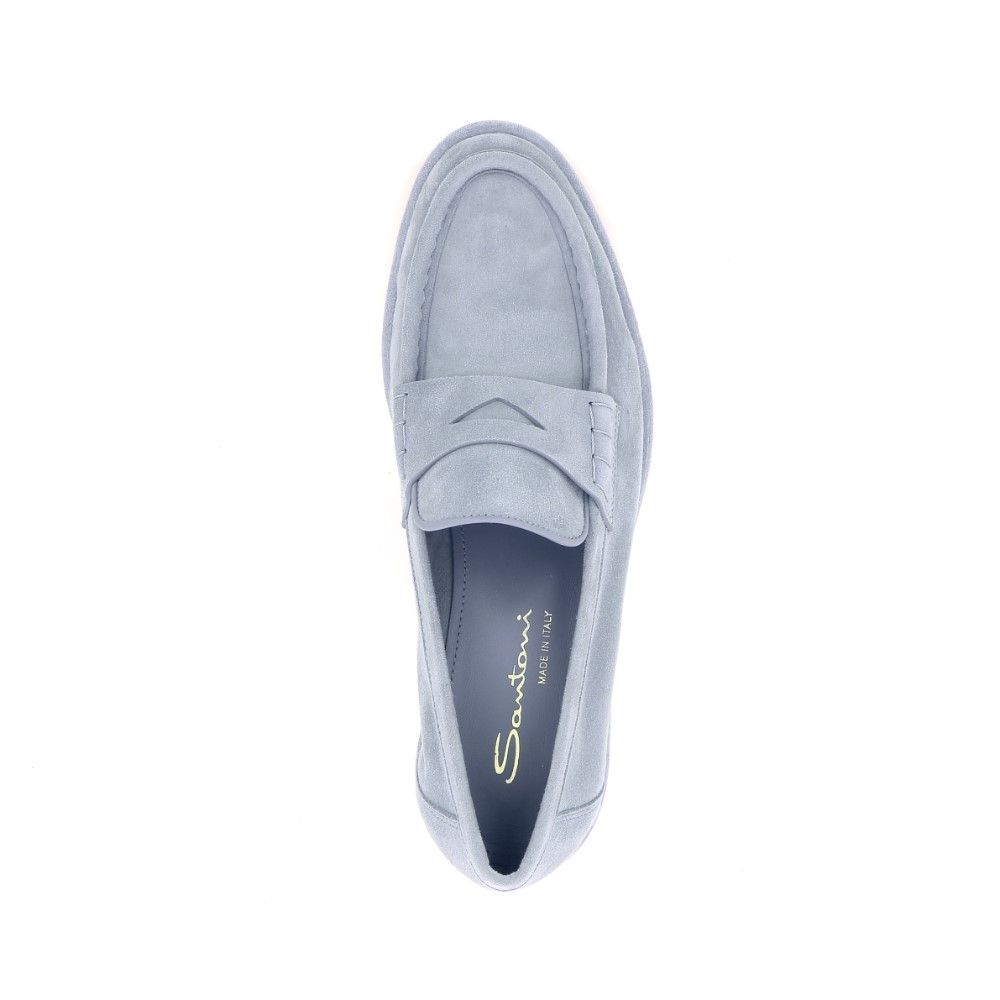 Santoni Mocassin 219712 blauw