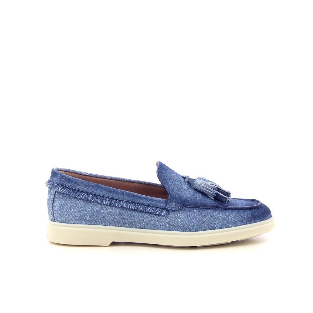 Santoni Mocassin 219716 blauw