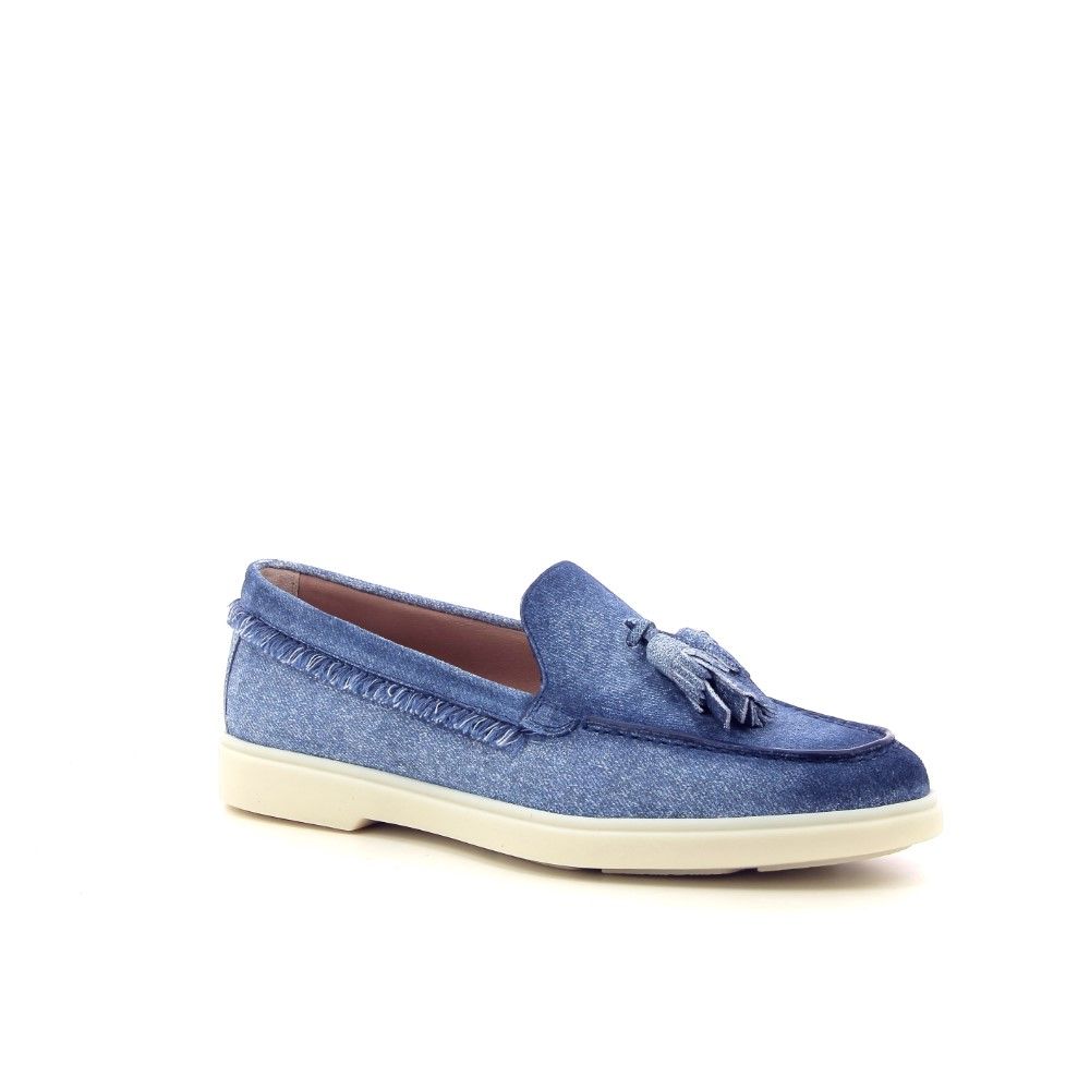 Santoni Mocassin 219716 blauw