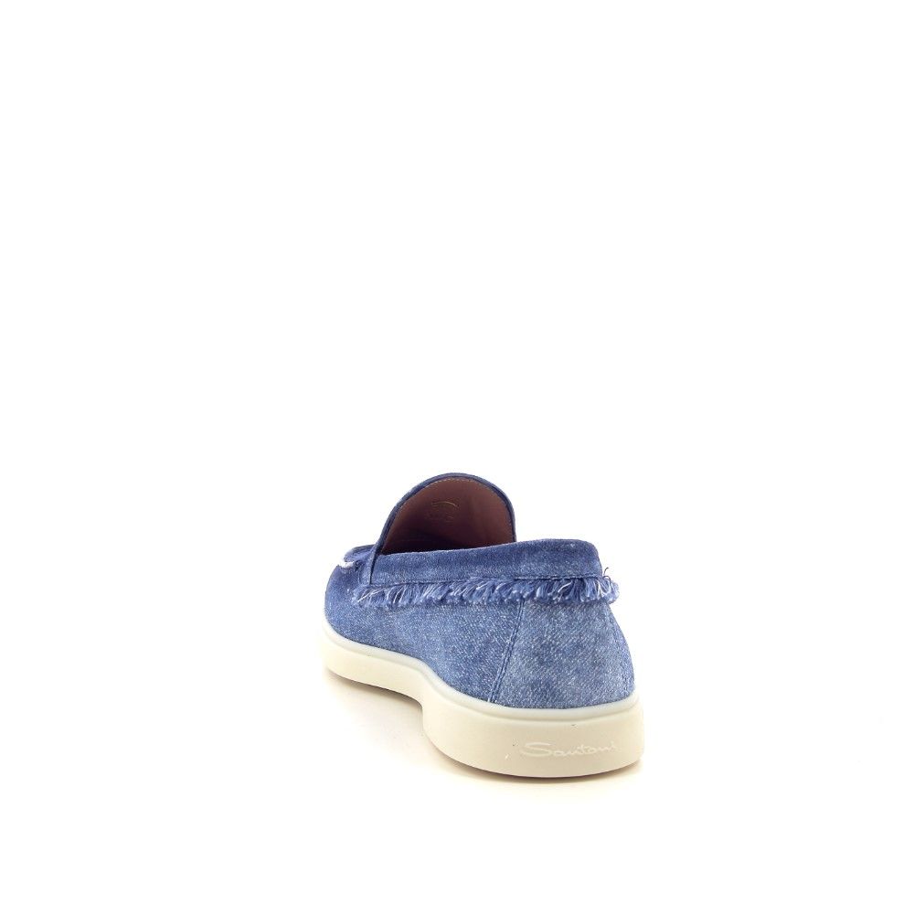 Santoni Mocassin 219716 blauw