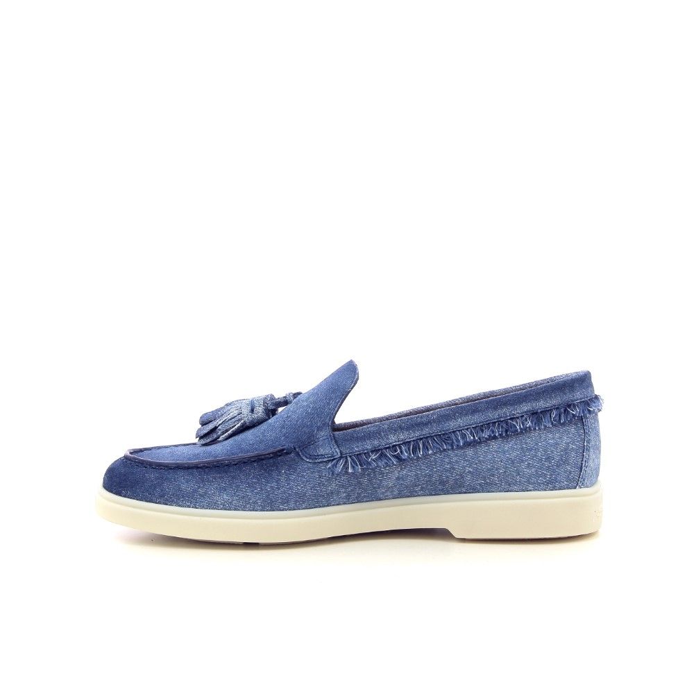Santoni Mocassin 219716 blauw