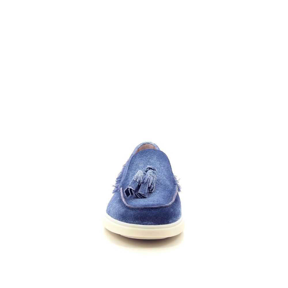 Santoni Mocassin 219716 blauw