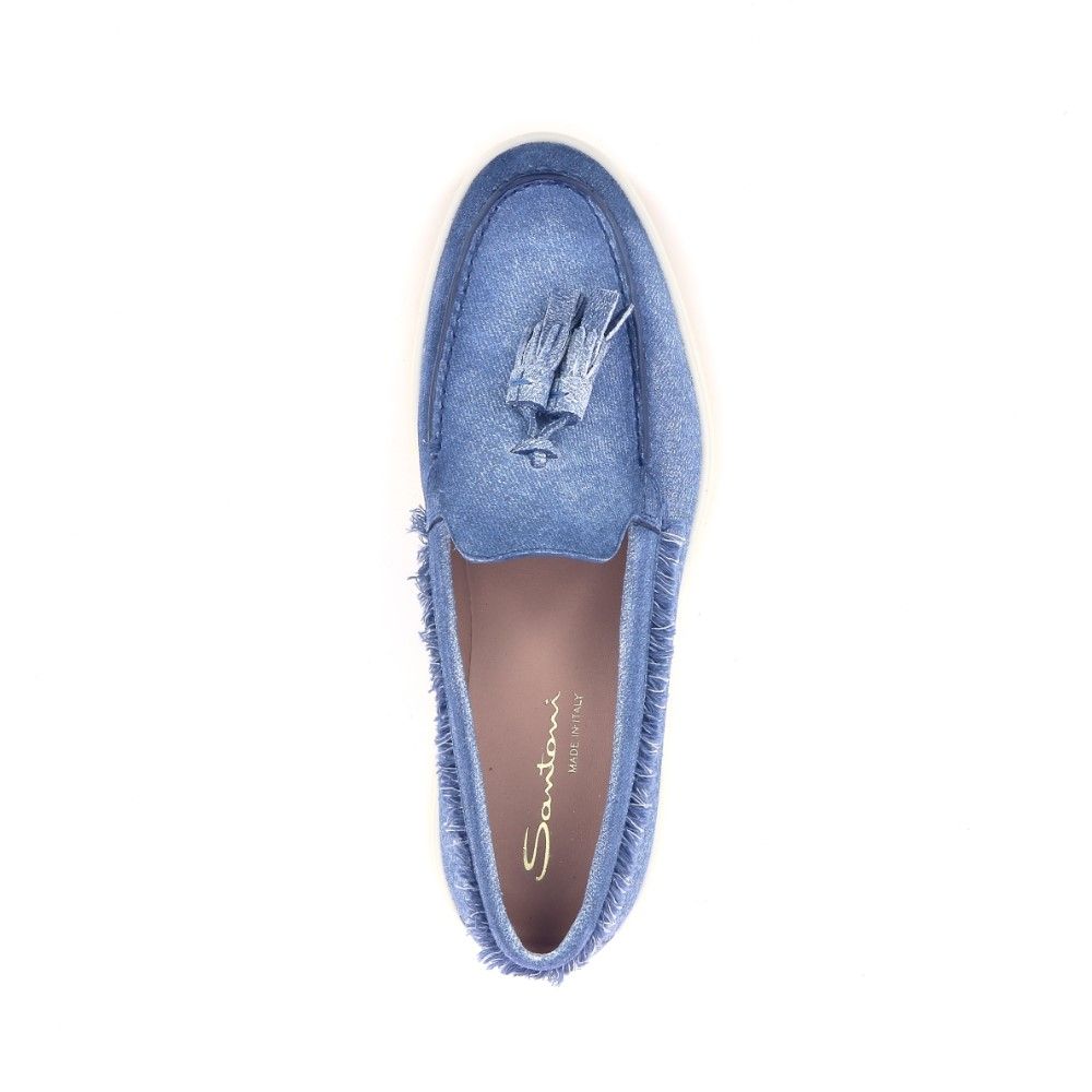 Santoni Mocassin 219716 blauw