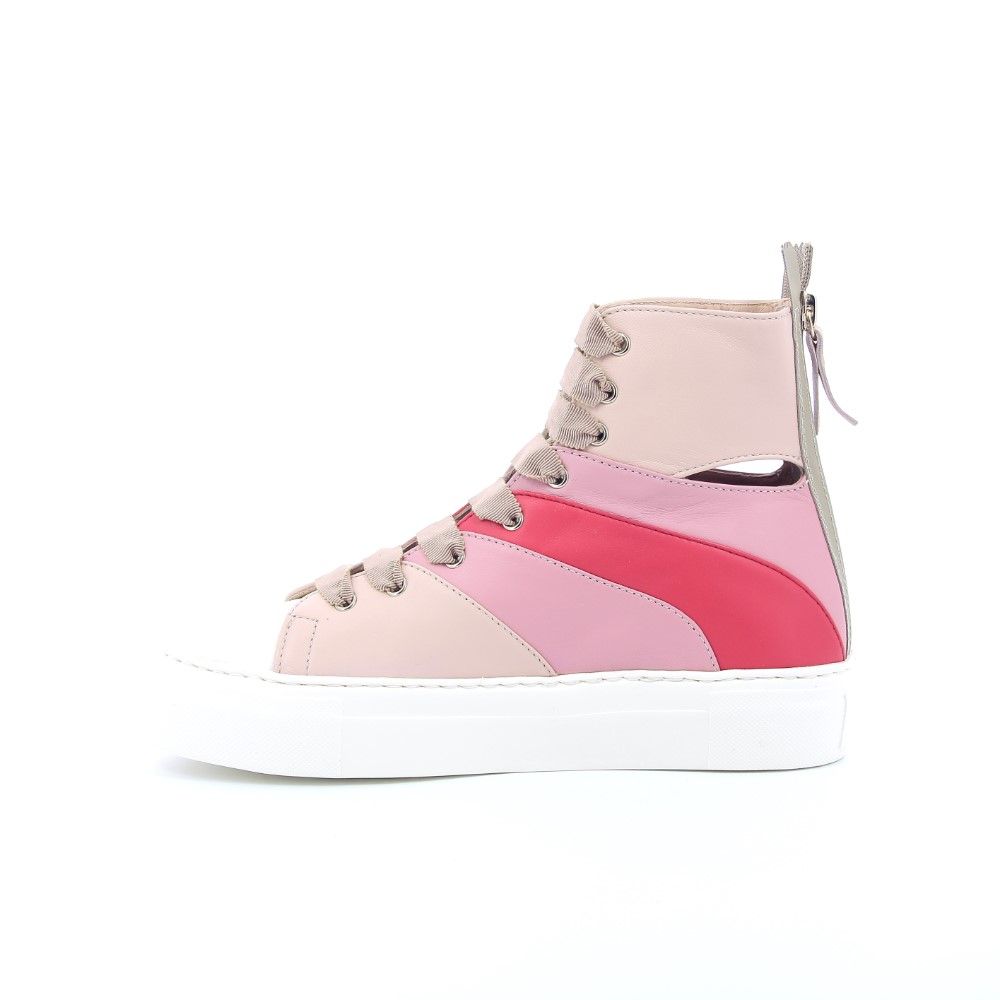 Agl Sneaker High Top 219985 roze