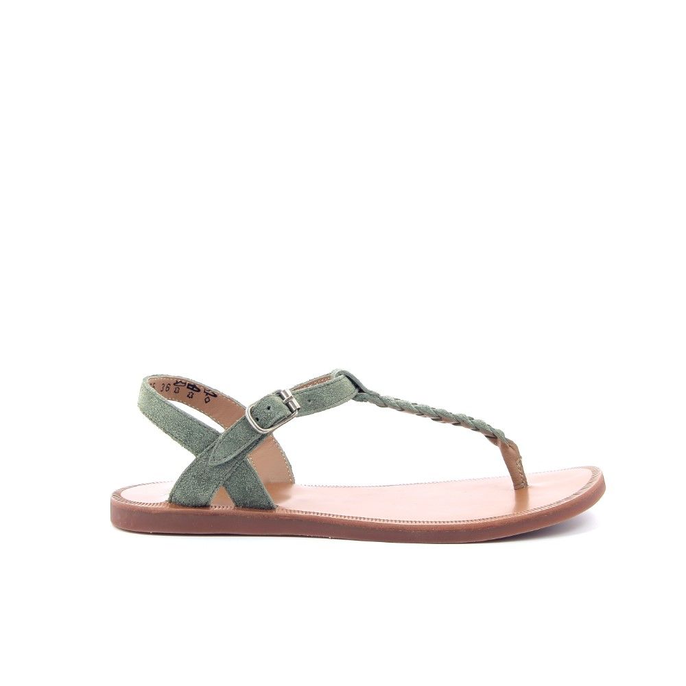 Pom D'api Plagette Antic Tong 220559 groen
