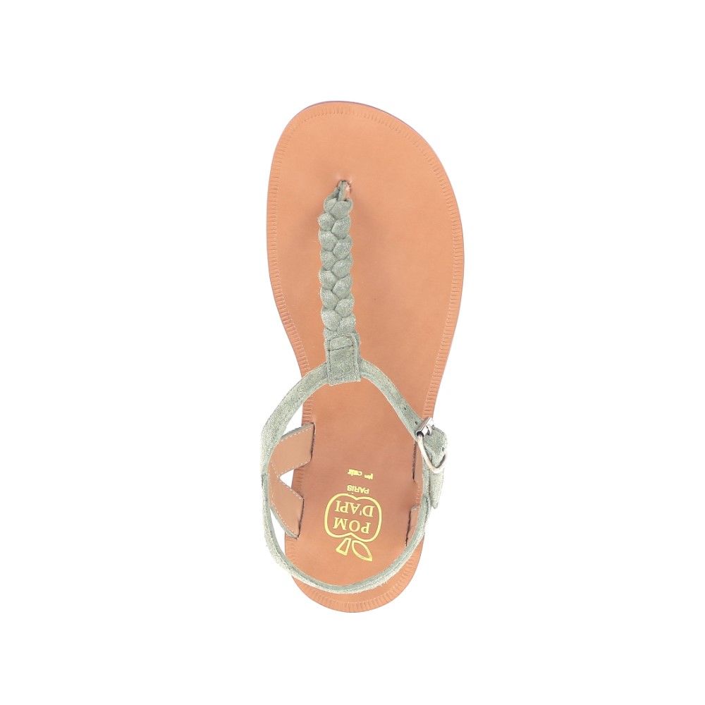 Pom D'api Plagette Antic Tong 220559 groen