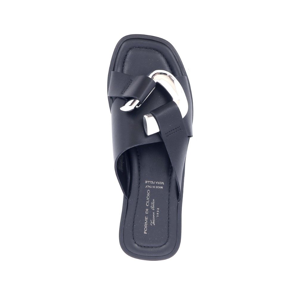 Forme Di Cuoio Muiltje 221050 zwart