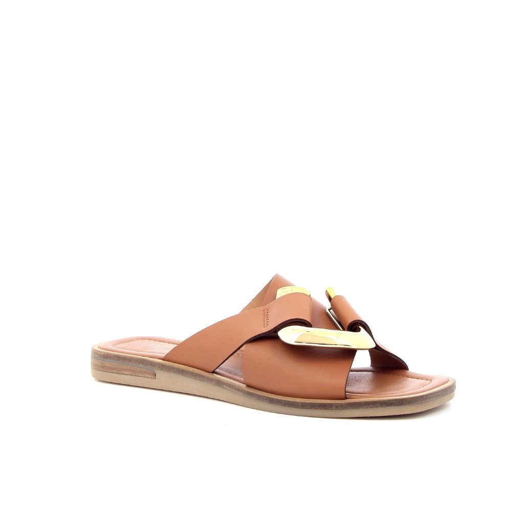 Forme Di Cuoio Muiltje 221052 cognac