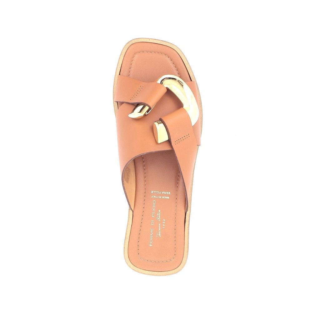 Forme Di Cuoio Muiltje 221052 cognac