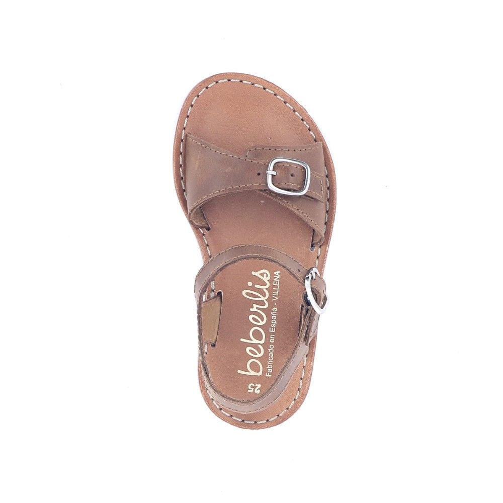 Beberlis Sandaal 222566 cognac