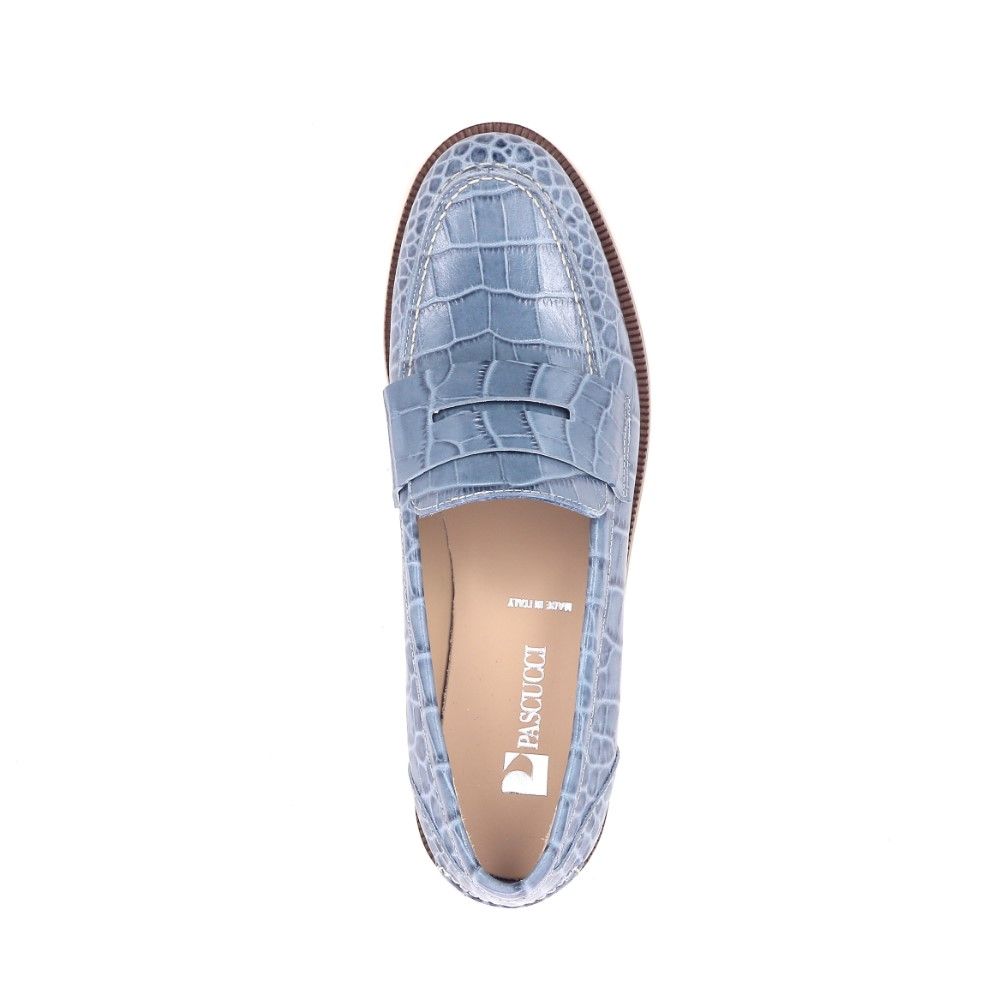 Pascucci Mocassin 223412 blauw
