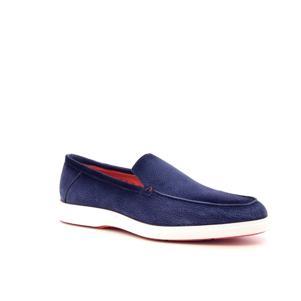 Santoni Mocassin 223607 blauw