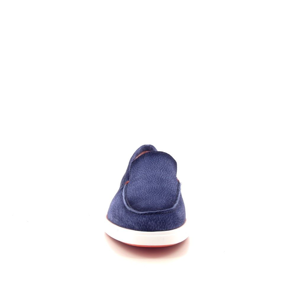 Santoni Mocassin 223607 blauw