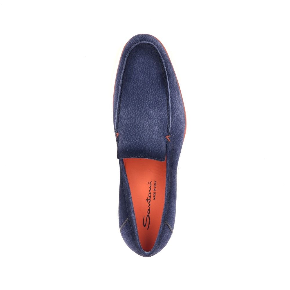 Santoni Mocassin 223607 blauw