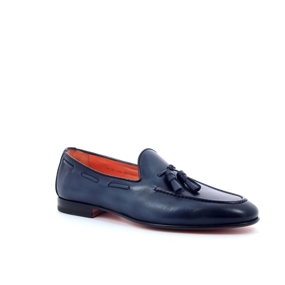 Santoni Mocassin 223609 blauw