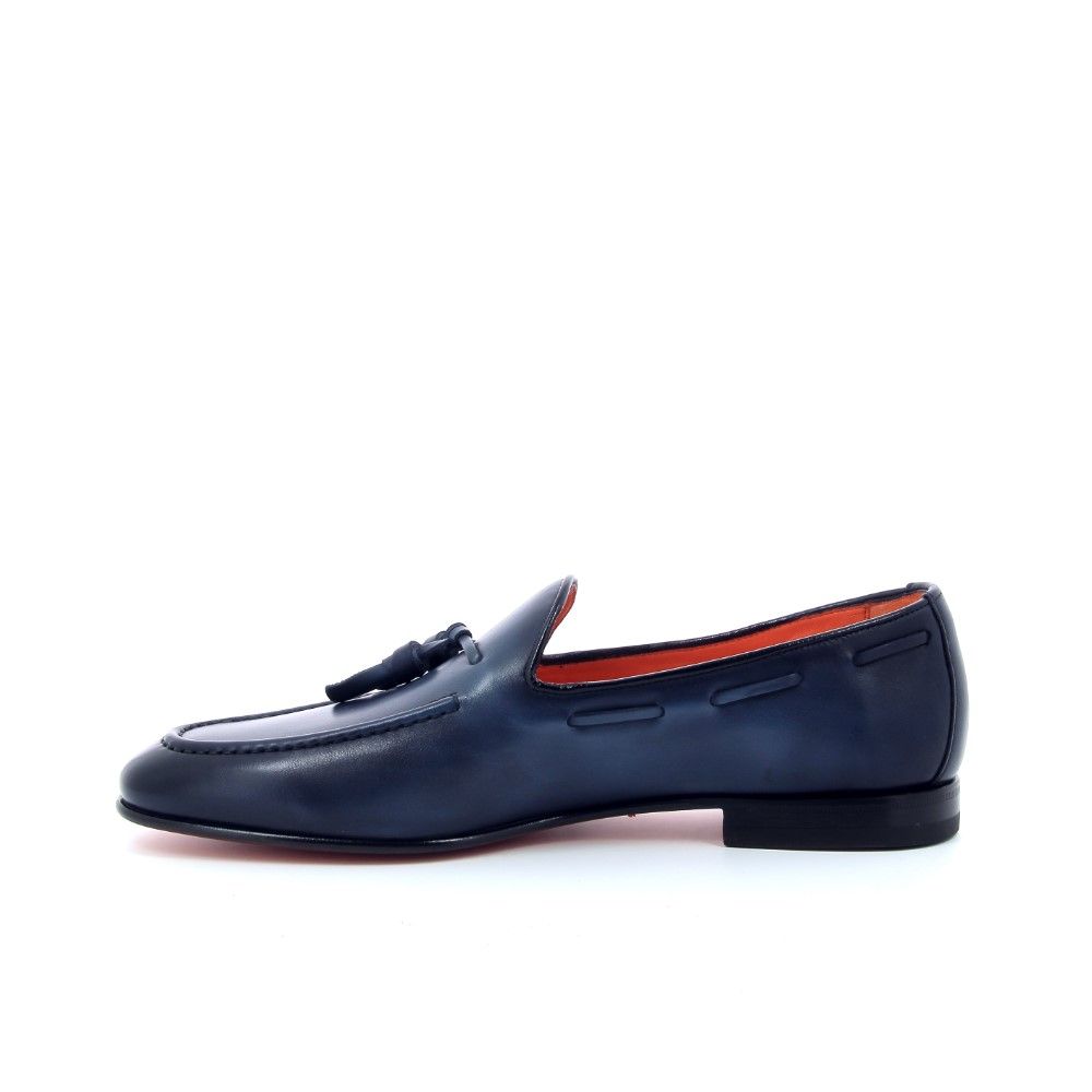 Santoni Mocassin 223609 blauw