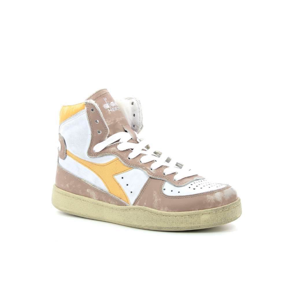 Diadora Mi Basket Used 225589 wit
