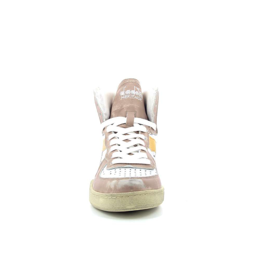 Diadora Mi Basket Used 225589 wit