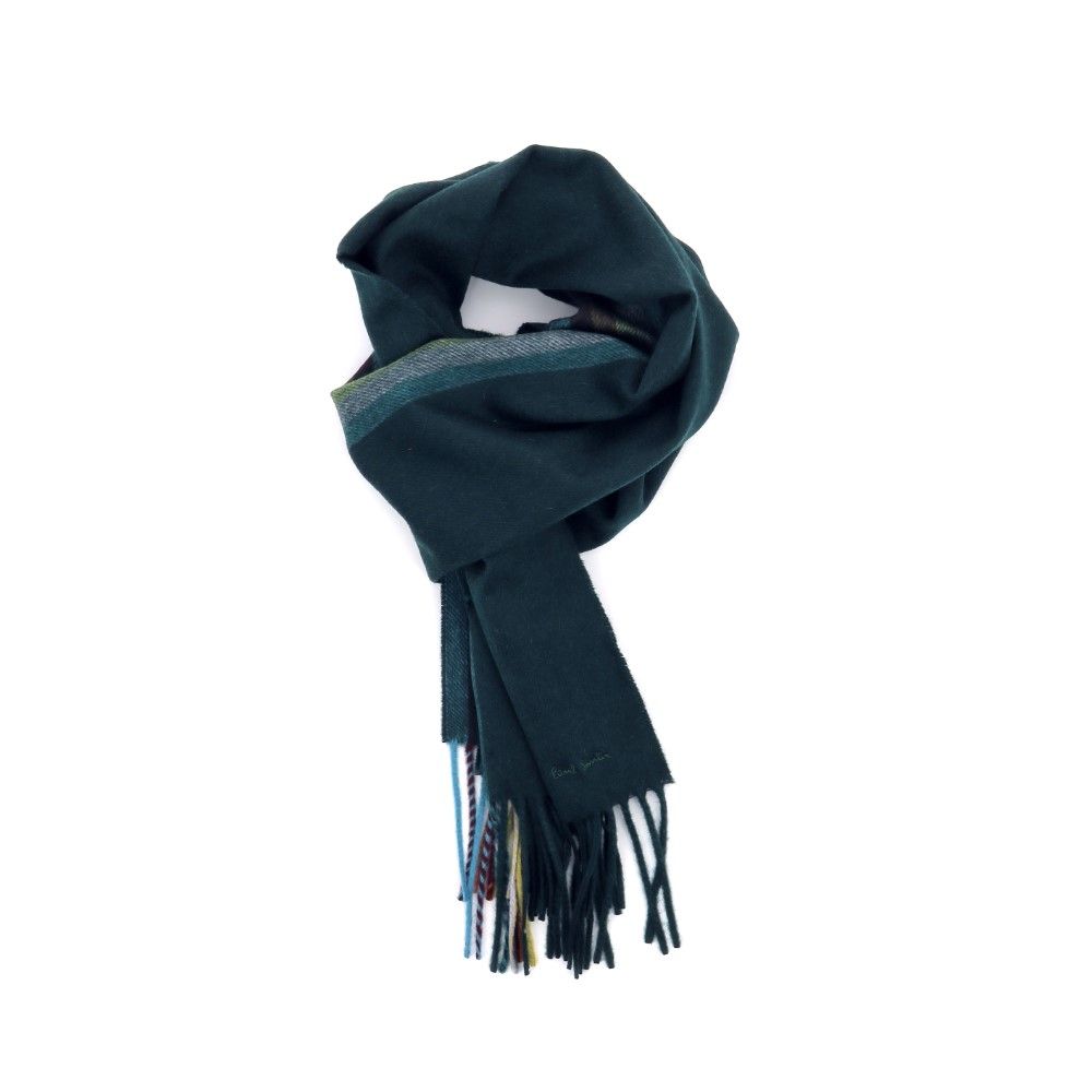 Paul Smith Wool Scarf 225871 groen