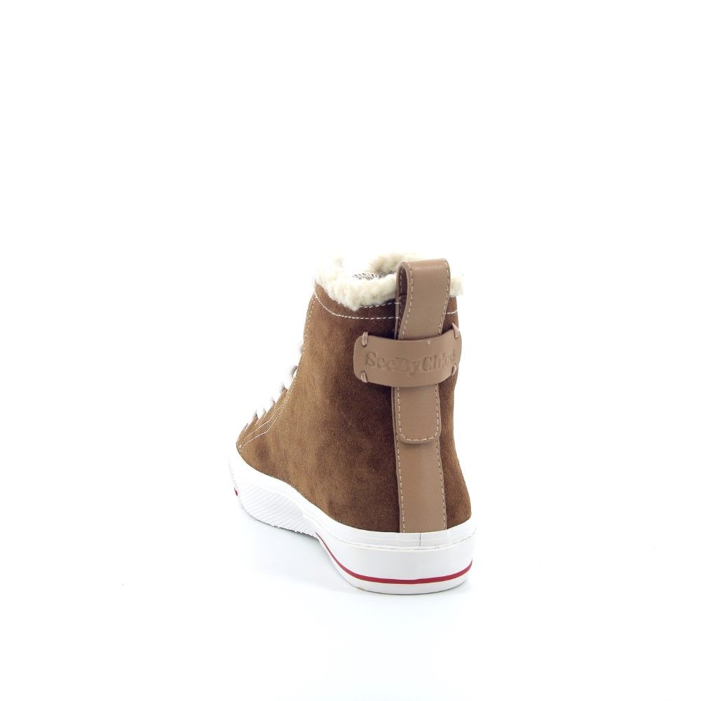 See By Chloé Sneaker High Top 226628 cognac