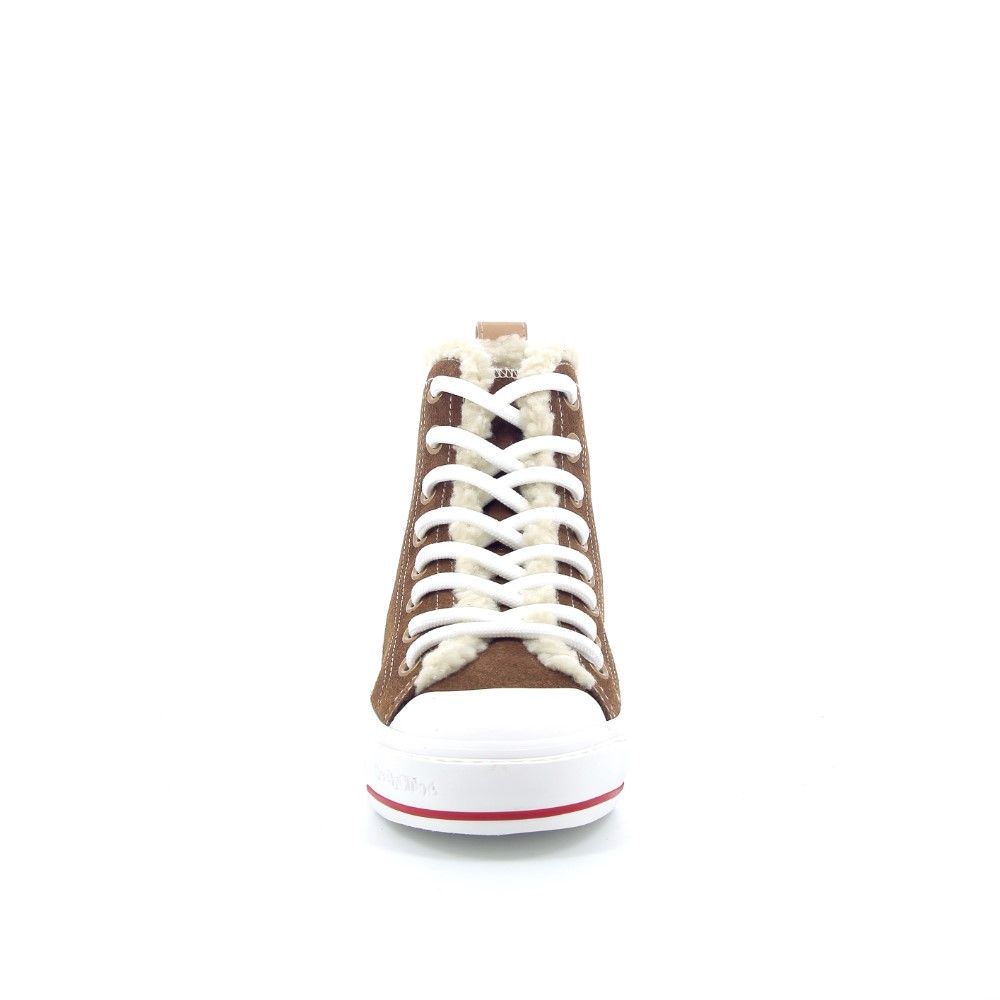 See By Chloé Sneaker High Top 226628 cognac