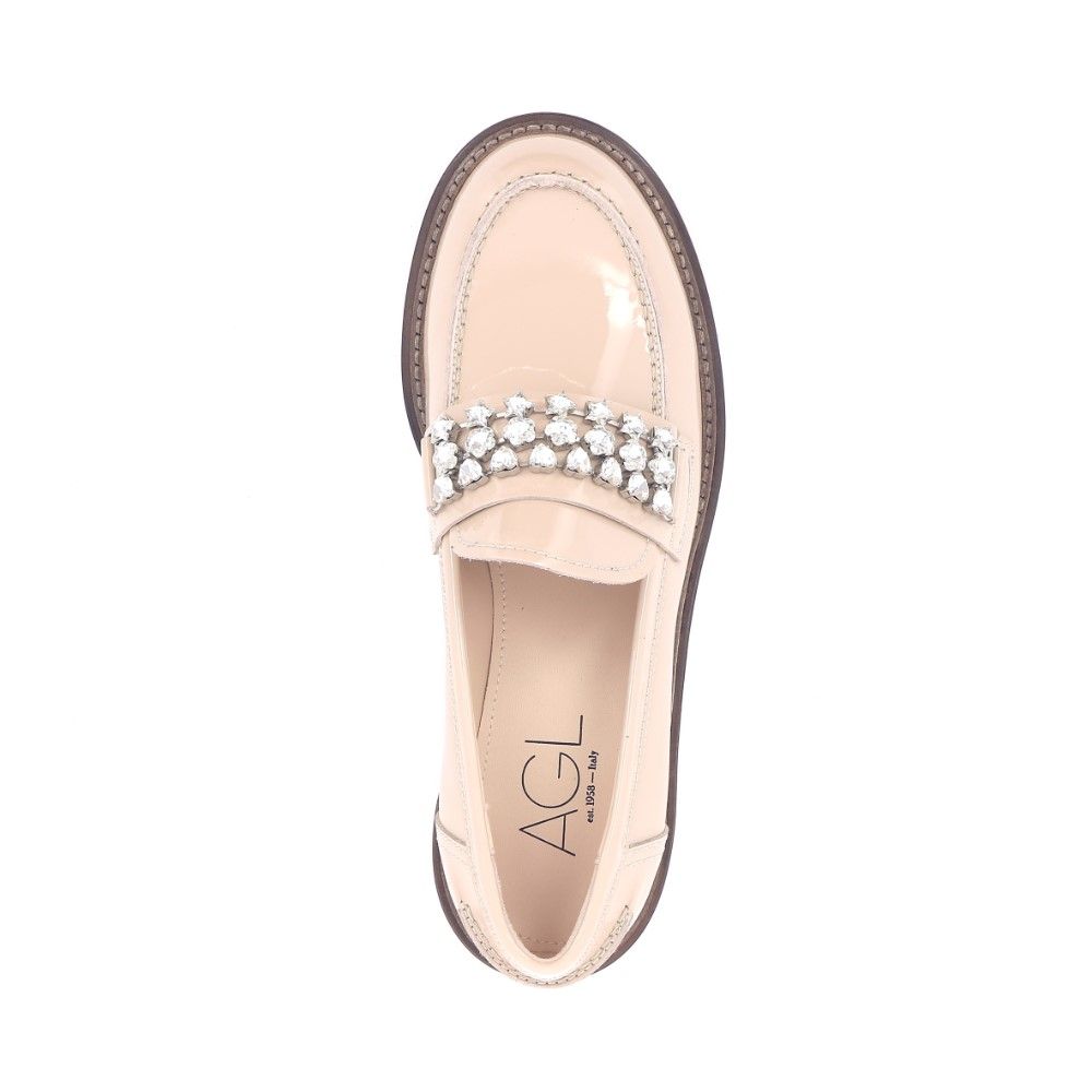 Agl Mocassin 227685 roze