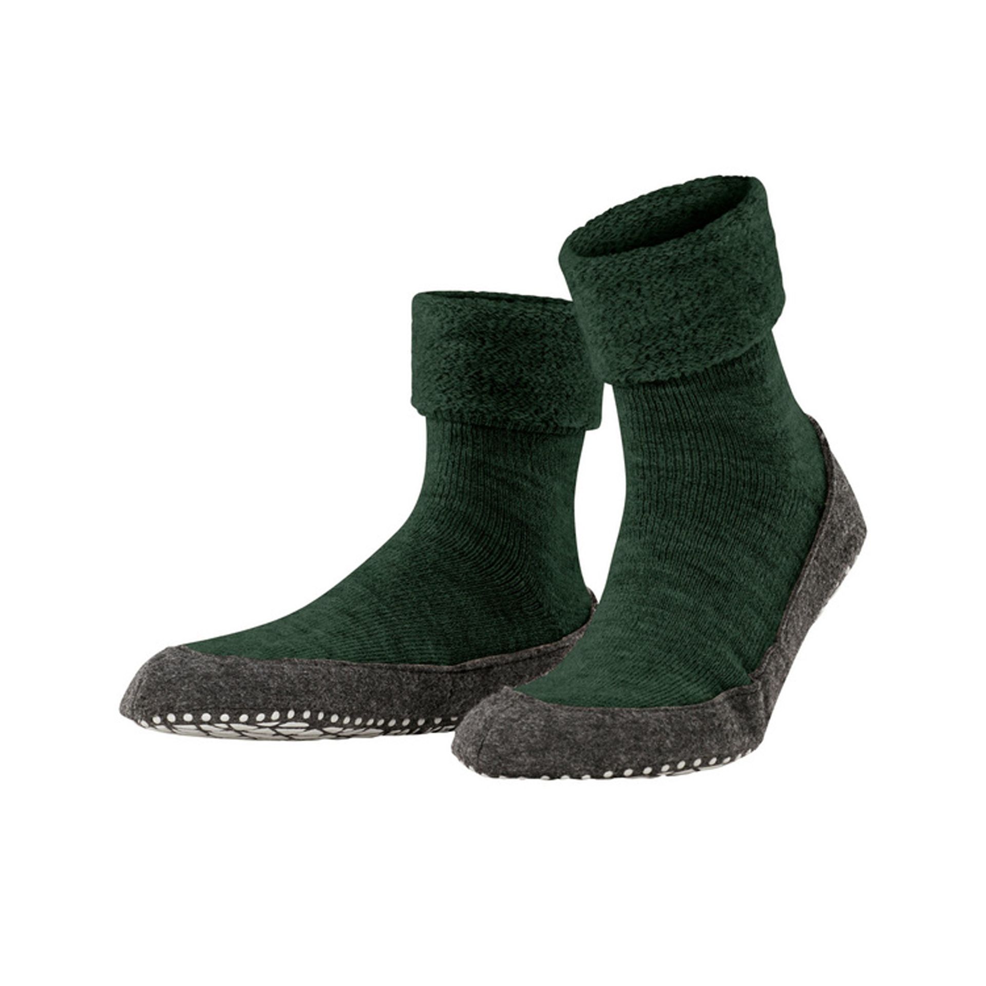 Falke Cosyshoe Green mel. 228073 grijs