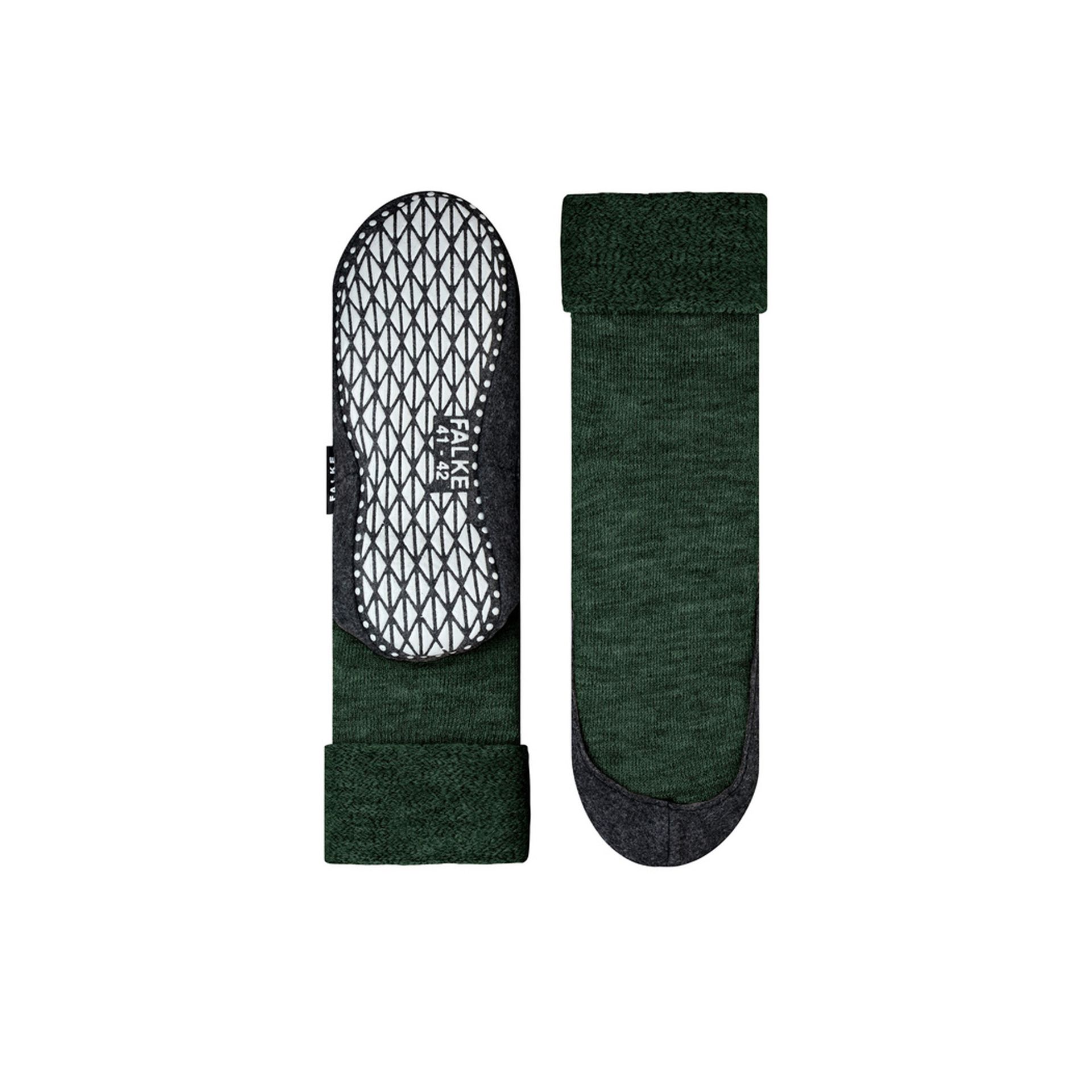 Falke Cosyshoe Green mel. 228073 grijs