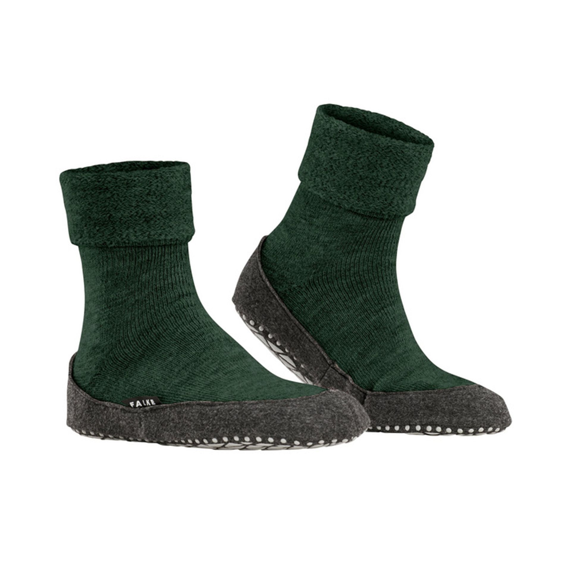 Falke Cosyshoe Green mel. 228073 grijs