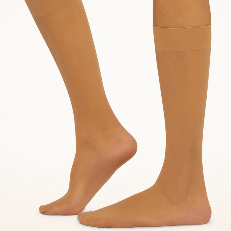 Wolford Individual 10 Kniekous Gobi 228470 beige