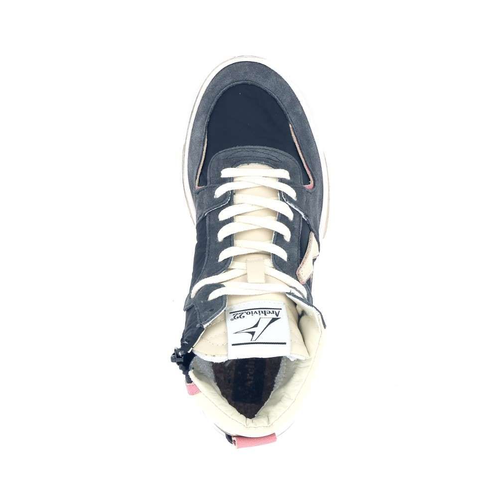 Archivio,22 Sneaker High Top 229179 zwart